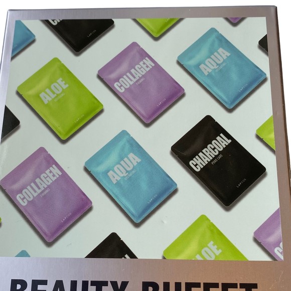 Lapcos Beauty Buffet Rejuvenating Variety Sheet Masks Set (4+1) New - Picture 2 of 4